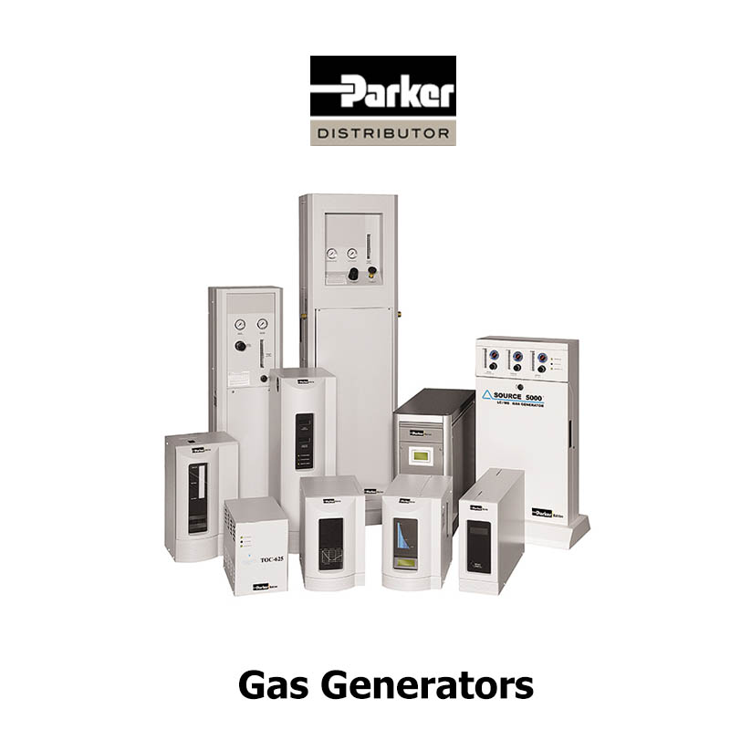 Parker, Gas generator, Zero air, Nitrogen generator, Hydrogen generator, Air dryer